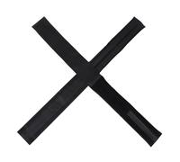 DIYEAH Correas de Reemplazo para Zancos de Yeso, Nylon Negro Acolchado, 2 Piezas Ajustables, Uso Profesional en Trabajo de Pladur y Construcción