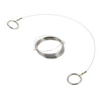 DIYEAH Cortador de Arcilla Alambre de Acero Inoxidable de 3 Metros Herramienta Manual para Cerámica y Alfarería Doble Anillo Ergonómico Adecuado para Modelado y Escultura Artística