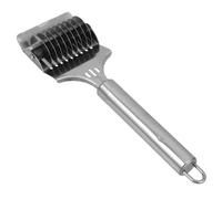 DIYEAH Cortador de Pasta Manual de Acero Inoxidable para Uso Doméstico Práctico y Duradero Herramienta de Cocina para Cortar Fideos con Acabado Pulido y Diseño Ergonómico Color Aleatorio