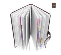 DIYEAH Cuaderno de Notas con Índice Mensual para Personal y Profesional Diseño Elegante y Compacto para Organización y Programación