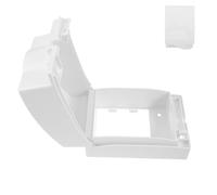 DIYEAH Cubierta para Enchufe Tipo 86, Protector de Interruptor de Pared de Color Claro con Cerradura, Tapa Adhesiva Resistente a Salpicaduras para Cocina y Baño, Caja Protectora Segura