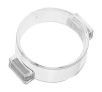 DIYEAH Cubierta Protectora Transparente para Interruptor de Parada de Emergencia, Cubierta Protectora Magnética de Pc, Redonda, a Prueba de Polvo, para Equipos Industriales y Máquinas