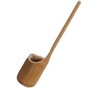 DIYEAH Cuchara de Bambú para Servir Vino Mango Largo, Utensilio de Cocina para Transferir Líquidos y Prevenir Derrames Cocina