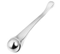 DIYEAH Cuchara para Mascarilla Facial Metálica, Varita Masajeadora Compacta para Ojos, Herramienta de Belleza Reusable y Lavable, Alivia Fatiga y Mejora Circulación Sanguínea