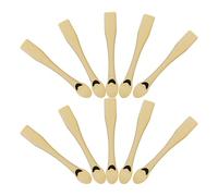 DIYEAH Cucharas para Crema Facial Abs 10 Piezas Multifunción para Mascarilla y Cuidado Piel, Tamaño Pequeño Portátil para Uso Doméstico Viaje