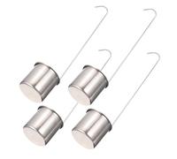 DIYEAH Cucharón de Vino de Acero Inoxidable con Mango Largo Medidor 4 Pcs