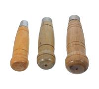 DIYEAH Cuchillo de Cocina Mango de Madera Ergonómico y Duradero 3 Piezas Diseño Tradicional Fijación de Caja y Espiga y Reparación de Cuchillos Adecuado para Uso en Restaurante
