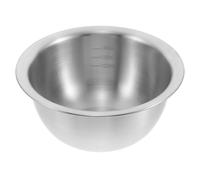 DIYEAH Cuenco de Acero Inoxidable para Lavado de Oro y Minerales, Capacidad 1400ml, Ligero y Estable para Uso en Campo Aire Libre