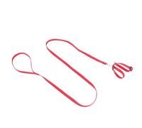 DIYEAH Cuerda para Mascotas y Pájaros Diseño de Forma 8, Correa Resistente para Hámster, Tortuga y Lagarto, Color Rojo, Uso al Aire Libre para Control Seguro de Animales Pequeños