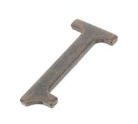 DIYEAH de de Metal Autoadhesivos para Buzones Diseño Moderno y Resistente la para Decoración de Puertas de Casa Oficina Número Color Bronce Antiguo