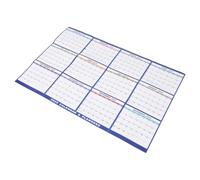 DIYEAH de Pared Borrable Planificador Bilingüe Reversible Grande de Oficina y Diseño Vertical y Horizontal para Actualizaciones Flexibles y Comunicación Internacional