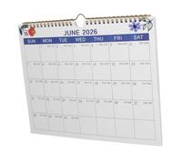 DIYEAH de Pared Colgante Meses con Feriados Internacionales Planificador Vertical Inglés para Organización de Eventos y Gestión del Diseño Minimalista y de Espacio