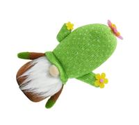 DIYEAH Decoración Creativa Cactus GNOME Peluche Muñeco Faceless Stuffed para Centro de Mesa Adorno Escritorio y Bandeja Escalonada Figura Decorativa Verano