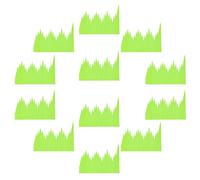 DIYEAH Decoración de Hierba para Plato de Sashimi 1000 Piezas Separador de Sushi Artificial Japonés Adorno Verde para Bandeja y Mantel de Comida Japonesa Adecuado para Restaurantes y