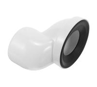 DIYEAH Desplazador de Drenaje de Inodoro Abs 7,5 Cm Resistente al Calor para Baño Hogar, Conector de Desagüe Duradero y Kit de Accesorios para Instalación Rápida