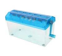 DIYEAH Destructora Manual Portátil con Manivela para Oficina y Diseño y Silencioso para Destruir Financieros Sensibles