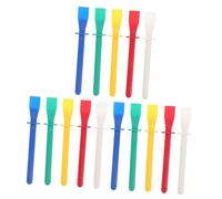 DIYEAH Espátula de Pegamento para Cuero 15piezas Herramientas de Manualidades Raspadores de Plástico Aplicador Flexible Bricolaje para Cuero Proyectos Diy