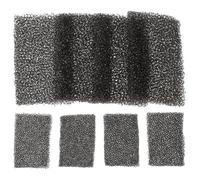 DIYEAH Esponjas de Maquillaje Negro para Cicatrices y Efectos Obsequios, 16 Piezas de Pu para Cosplay y Fiestas de Halloween, Creación de Texturas Realistas