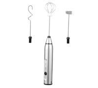 DIYEAH Espumador de Leche Eléctrico Portátil USB Batidor Manual con Cuerpo de Acero Inoxidable Diseño Compacto y Ligero Fácil de Limpiar para Café y Bebidas Espumosas