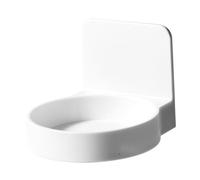 DIYEAH Estante de Baño Ventosa sin Perforaciones Soporte de Almacenamiento para Artículos de Baño Color Claro Montaje en Pared 1 Unidad