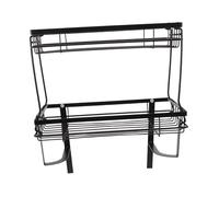 DIYEAH Estantería sobre Inodoro Doble Capa sin Taladro Organizador Baño Resistente Estable para Papel Higiénico y Accesorios