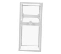 DIYEAH Estuche De Lápices Transparente Abs Organizador De Escritorio Almacenamiento De Bolígrafos