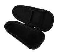 DIYEAH Estuche Eva Negro para Afeitadoras Eléctricas, Bolsa Organizadora para Maquinillas Protección y Resistencia, para Viajes y Almacenamiento Diario 19x8x7 Cm