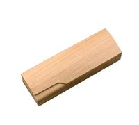 DIYEAH Estuche para Gafas de Sol Diseño de Madera, Resistente y Portátil, Organizador Adecuado para Gafas de Lectura y Almacenamiento Seguro