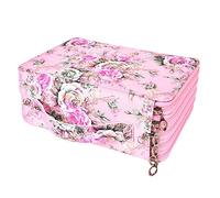 DIYEAH Estuche para Lápices de Ranuras Asa para Guardar Obras de Arte y Papelería para Dibujo Profesional