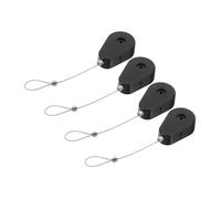 DIYEAH Estuche Telescópico Antipérdida Cable de Acero Retráctil para Seguridad Informática, Usuarios Tecnológicos, Diseño Compacto, Protección Antirrobo Ajustable, Uso en Oficina