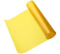 DIYEAH Filtro Gel Iluminación de Película Pet Transparente Lámina de Corrección de Color Amarilla para Luz Estroboscópica y Fotografía Profesional