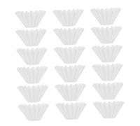 DIYEAH Filtros de Café de Papel Ondulado Tamaño Pequeño Blanco 50 Unidades para Café Espresso y Filtrado Manual Suministros para Cafetería y Uso Doméstico