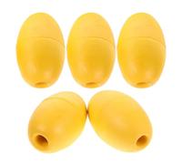 DIYEAH Flotadores de Kayak Amarillos 5 Piezas, Ovalados de Cuerda para Ancla y Remolque de Barco, Accesorios de Seguridad para Pesca y Piscinas, Flotadores Multifuncionales para Deportes