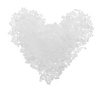 DIYEAH Fragmentos de Vidrio Fusible Blanco para Manualidades DIY Material Especial para Horno Microondas para Fabricación de Joyería y Artesanía