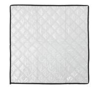 DIYEAH Funda Aislante para congelador Horizontal - Protector Solar para Armario frigorífico Resistente a la Intemperie - Manta Aislante de Aluminio de 2,29 x 2,29 pies para congelador y Enfriador de