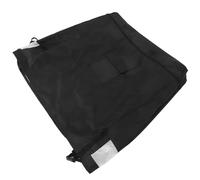 DIYEAH Funda para Congelador Vertical 50 Pies Cúbicos de Tela Oxford Resistente Negra con Cremallera Ventilación Lateral y Ajuste Seguro para Uso Interior y Exterior