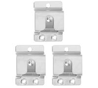 DIYEAH Gancho para Micrófono de Radio de Coche Metálico Resistente Soporte de Clip Trasero Compatible con Kenwood Tk868G Tm471A Tm271A Tm281 Colgador de Micrófono Portátil 3 Piezas