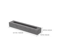 DIYEAH Graphite Crucible For Metal Melting Furnace High Purity Graphite Mold For Casting Stable High-temperature Crucible