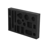 DIYEAH Graphite Ingot Mold With Movable Divider And Oil Groove Durable Metal Casting Crucible For Brass Aluminum Jewelry Making