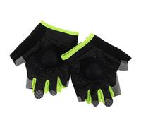 DIYEAH Guantes de Baloncesto para Verde y Negro, Entrenamiento de Regate Antideslizante Palma Acolchada, Equipo de Ayuda para Control y Manejo del Balón en Ejercicio Deportivo