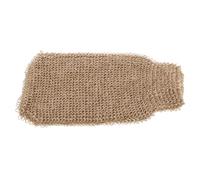DIYEAH Guantes Exfoliantes de Yute Naturales para Baño y Ducha, Manoplas para Fregar Cuerpo Diseño Envolvente y Pulgar, Tamaño 22x11,5 Cm, Accesorios de Baño para Hombres y Mujeres