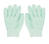 DIYEAH Guantes Hidratantes de Gel Verdes Cuidado de Manos, Talla Única, Reutilizables y Lavables, Ideales para Spa, Masajes y Terapia de Parafina, para Piel Seca y Agrietada
