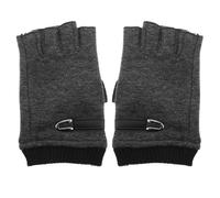 DIYEAH Guantes Térmicos de Medio Dedo para Conducción en Invierno | Vellón Antideslizante, Destreza para Volante y Teclado, Uso en Otoño E Invierno, para Conductores y Estudiantes