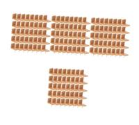 DIYEAH Guías para Cajones De Armario para Patas De Silla Fundas para Cajones Almohadillas para Mover Muebles Almohadillas De Plástico para Patas De 40 Piezas x 4