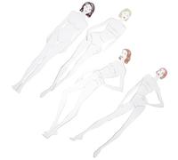 DIYEAH Herramienta y Mejora Diseños para Diseñadoras de Ropa 4 Piezas Plantillas de Moda Femenina para Dibujo Regla de Plástico que Cumple Diferentes Requisitos