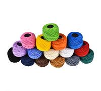 DIYEAH Hilo De Bordar Colores Para Punto Cruz Hilos De Costura Manual Para Proyectos De Manualidades Joyería Y Decoración