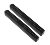 DIYEAH Hojas Humidificadoras para Cigarros 2 Unidades Negras, Control Manual de Humedad para Humidor, Accesorio para Humedecedor de Cigarros Largos, Sistema Portátil para Preservación