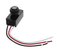 DIYEAH Interruptor de Luz Fotoeléctrico para Exteriores Control Automático de Compatible con Dc para Iluminación de Calles y Construcción Duradera para Condiciones Climáticas Adversas