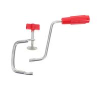 DIYEAH Juego de 2 Piezas para Máquina de Pasta Manual Mango Ergonómico y Abrazadera de Fijación Metálica Resistente Accesorios Aplicables para Máquinas de Fideos Adecuado para Cocina