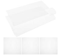DIYEAH Juego de 5 Almohadillas Reutilizables de Silicona para Secadora de Alimentos Tapetes Antiadherentes 40X40 CM Resistentes al Calor Ideales para Deshidratar Frutas y Verduras